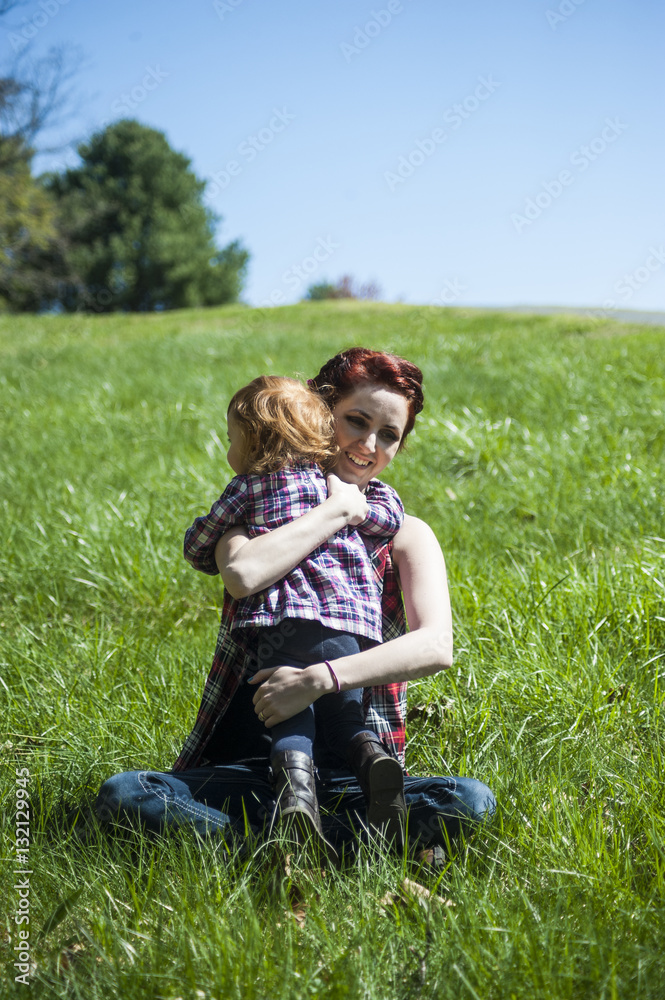 Fototapeta premium Mother and Daughter