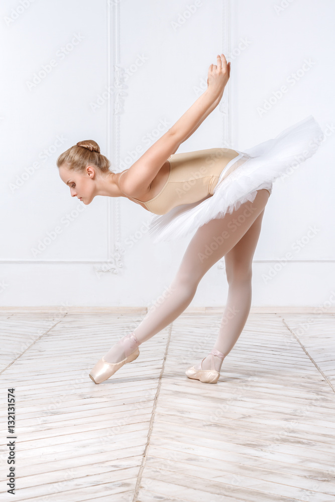 Beautiful Young Woman Ballerina  