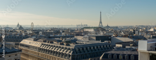 View of the roofs of Paris. © Instantvise