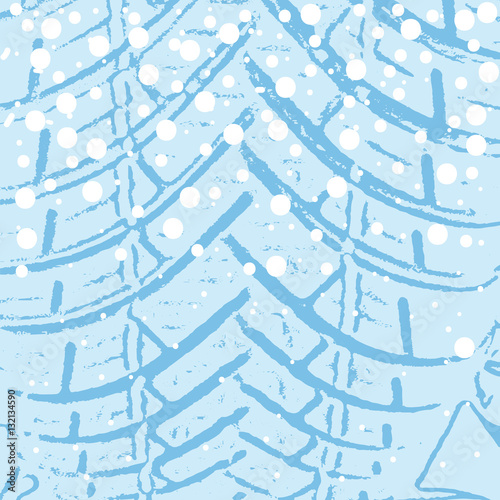 Winterreifenprofil als Vektorgrafik