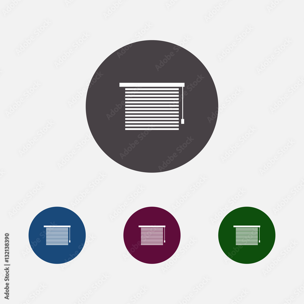 window shutter icon illustration window shutter icon illustration