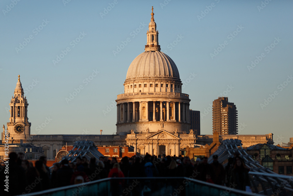 St. Paul's Cathedral, London.