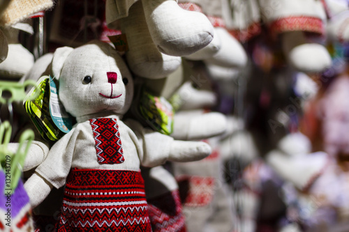 Christmas decorations and rope retro Ukraine