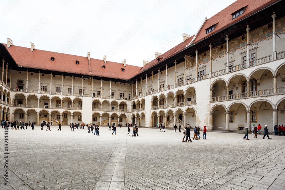 The Royal Wawel Castle, Italian palazzo in Krakow
