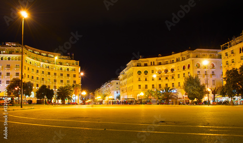 Fototapeta Naklejka Na Ścianę i Meble -  Famous Aristotelous Square. Thessaloniki, Greece