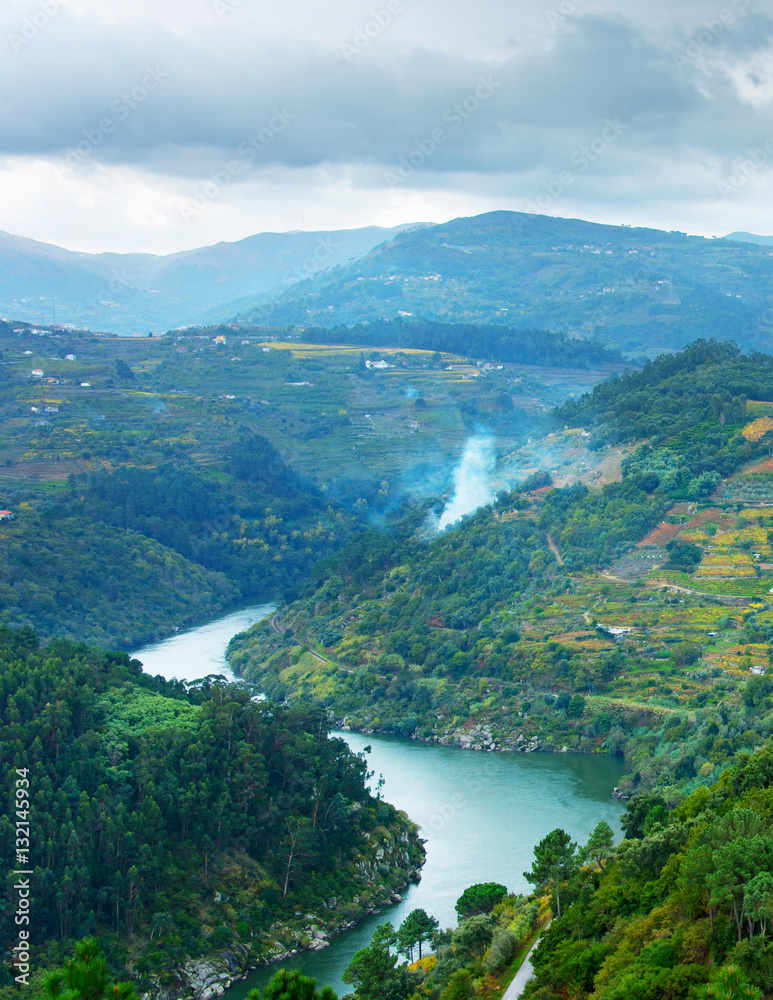 View of Douro river, Portugal View of Douro river, Portugal