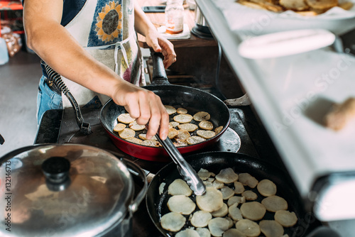 Cooking potatoes