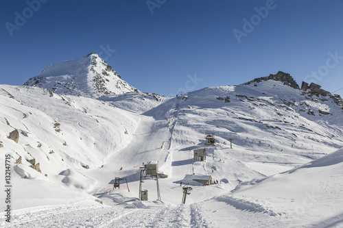 Snowy landscape of Monte Rosa - Macugnaga (Italy) © Restuccia Giancarlo