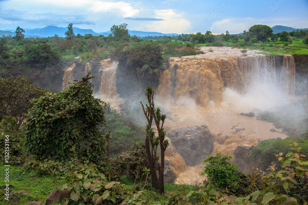 Tis Isat Falls on the Blue Nile. Tis Isat Falls on the Blue Nile.