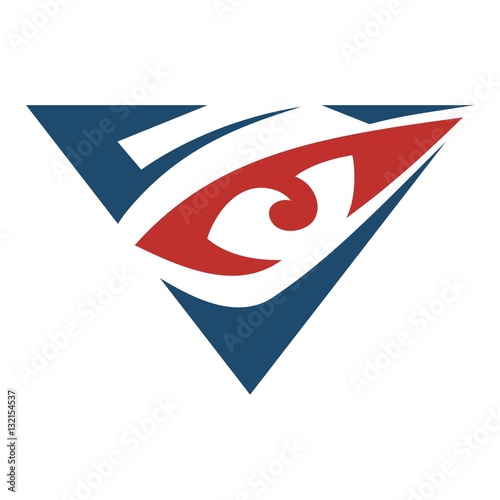 Free Download Vision eye triangle - GFXLoad