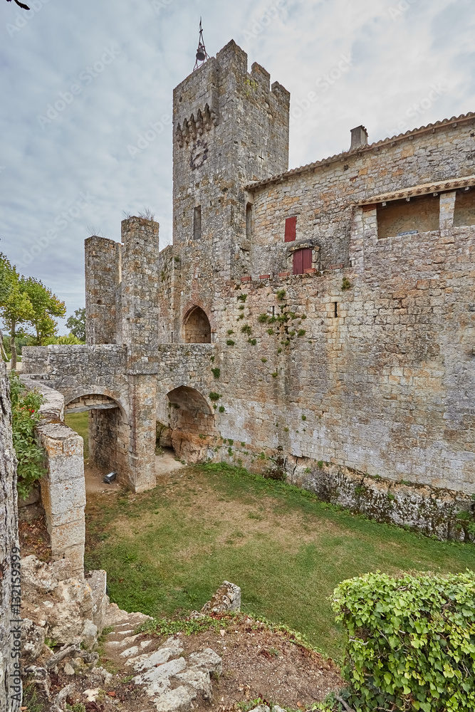 Obraz premium Larressingle Medieval Village, France