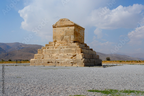 Tomb of Cyrus the Great in Pasargadae 