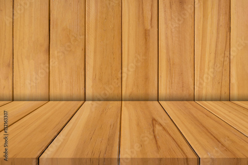 Wood floor and background © nithipackmaru