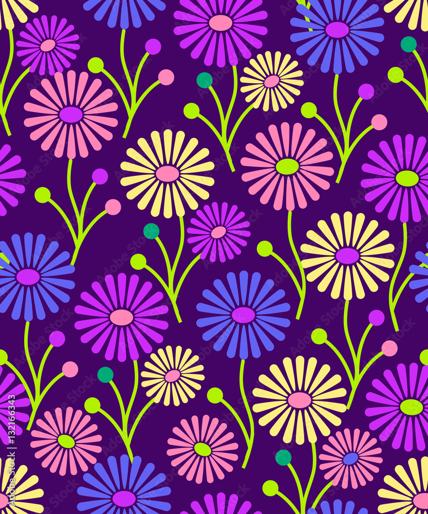 Seamles Flower Pattern. Seamles Flower Pattern.