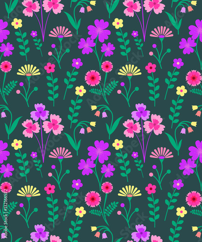 Seamles Flower Pattern.