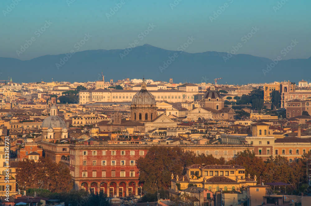 Panorama in Rome