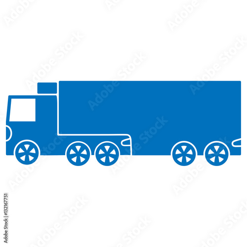 wagon on a white background