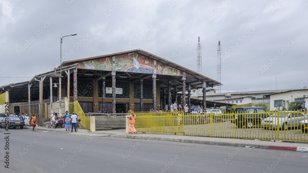 Church of St. Michael in Libreville Gabon Church of St. Michael in Libreville Gabon