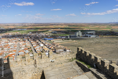 Town of Consuegra in the province of Toledo, Spain