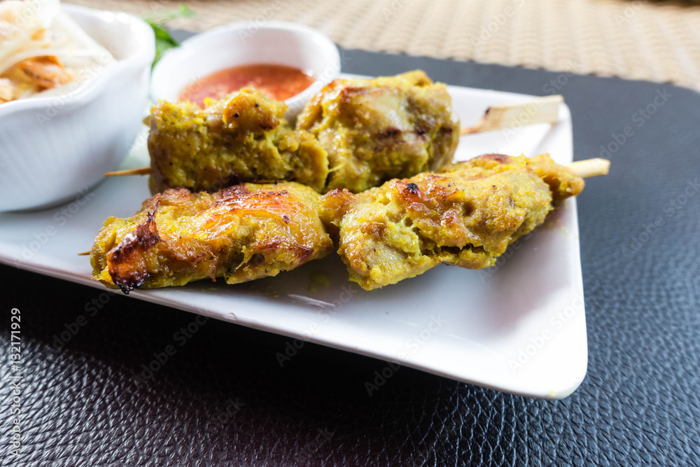 Authentic thai food taken outdoor in natural lights Authentic thai food taken outdoor in natural lights