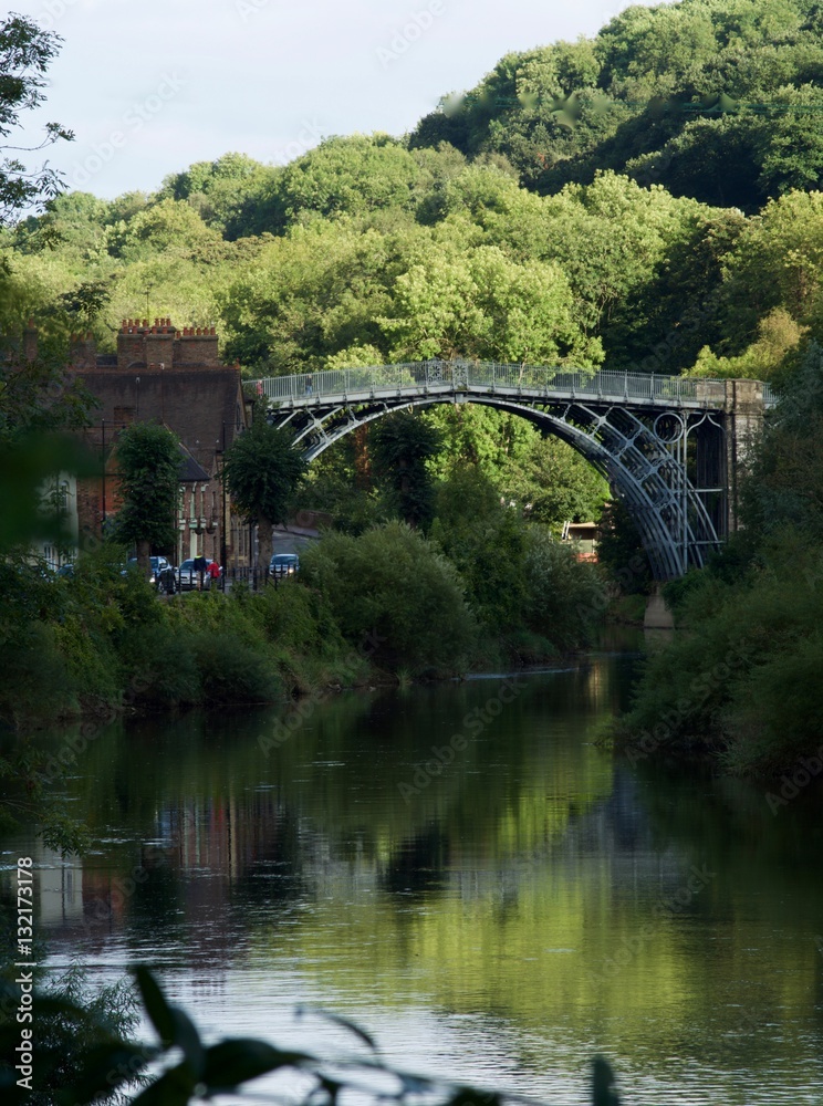 Fototapeta premium bridge over river 