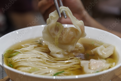 chinese food - wanton noodle