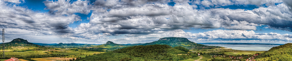 Fototapeta premium Balaton uplands panorama
