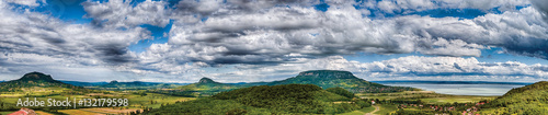 Balaton uplands panorama