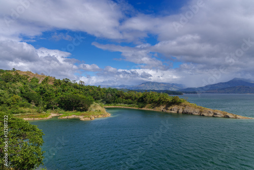 pantabangan dam at philippines