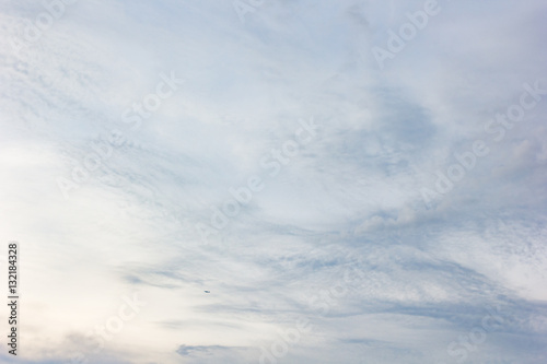 Fototapeta Naklejka Na Ścianę i Meble -  Blue sky with clouds background,beautiful weather.