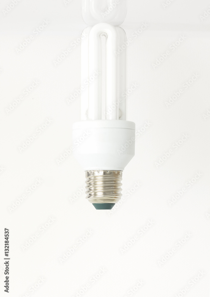 light bulb on white background light bulb on white background