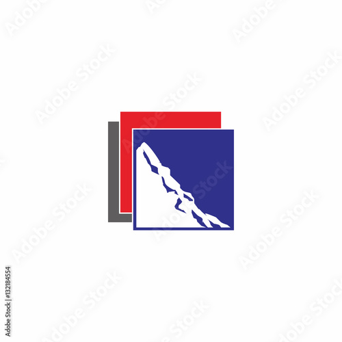 Mount in square landscape logo