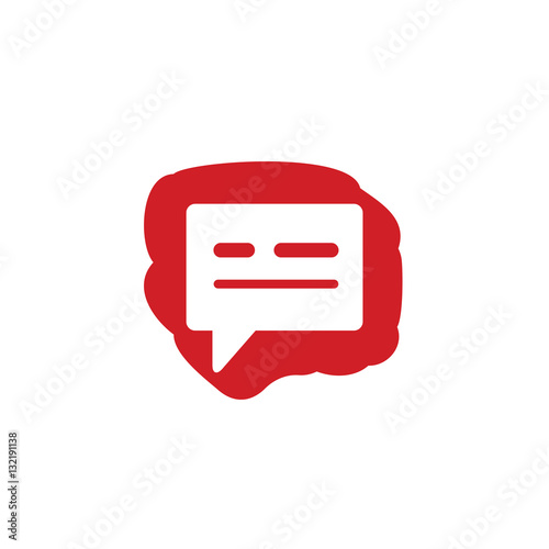 Modern Push Button App Icon - Paint