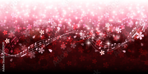 桜　春　花　背景