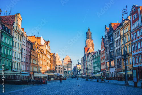 Obraz na płótnie Wroclaw. Old town w salonie