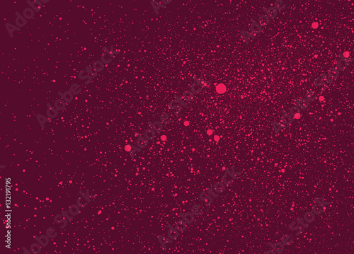 graffiti grunge spray effect in red tones
