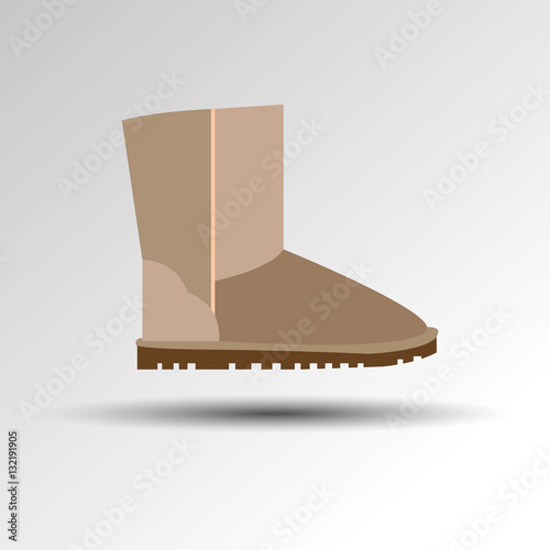 vector shoes fur suede sole color fashion