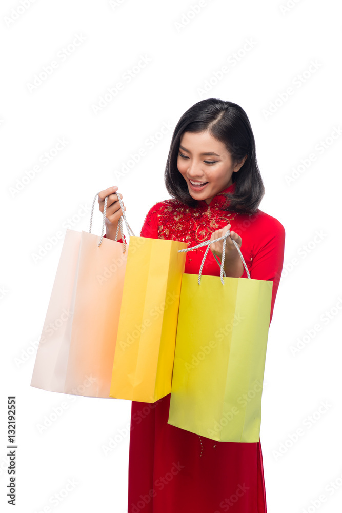 Portrait of a beautiful Asian woman on traditional festival cost Portrait of a beautiful Asian woman on traditional festival cost