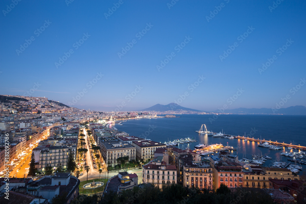 Panorama di Napoli da posillipo