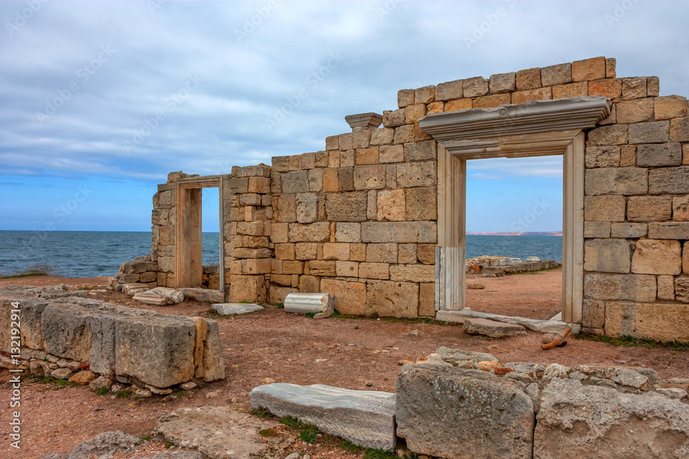 Chersonesus ruins in Crimea