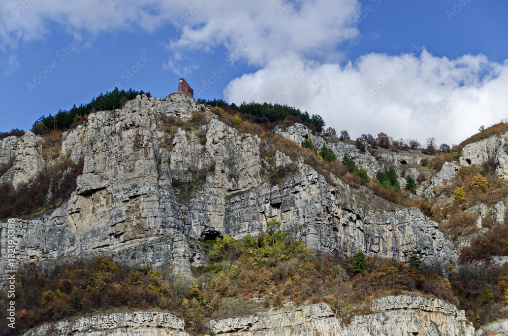 One high top of Lakatnik rocks, Iskar river defile, Sofia province, Bulgaria 