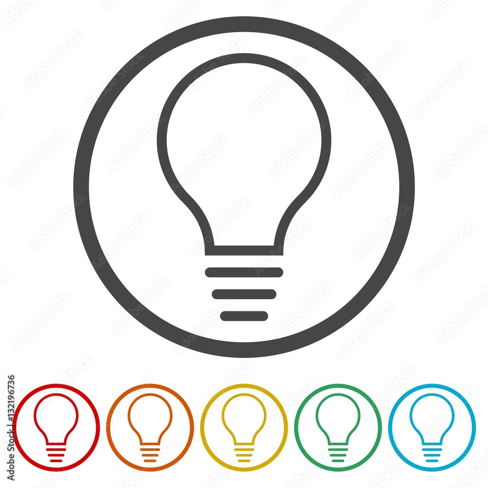 Light Bulb icon, Light Bulb icon vector Light Bulb icon, Light Bulb icon vector