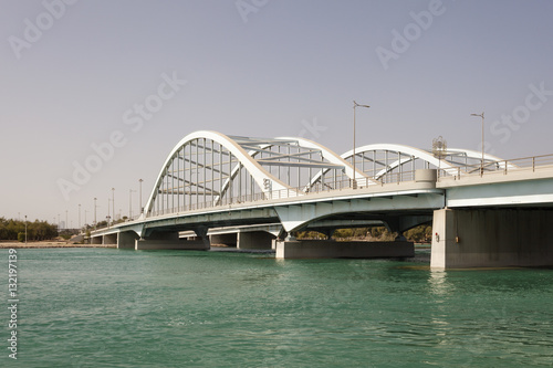 Al Maqta Bridge in Abu Dhabi