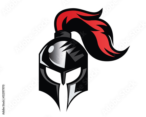 Modern Charismatic Knight Leader Logo