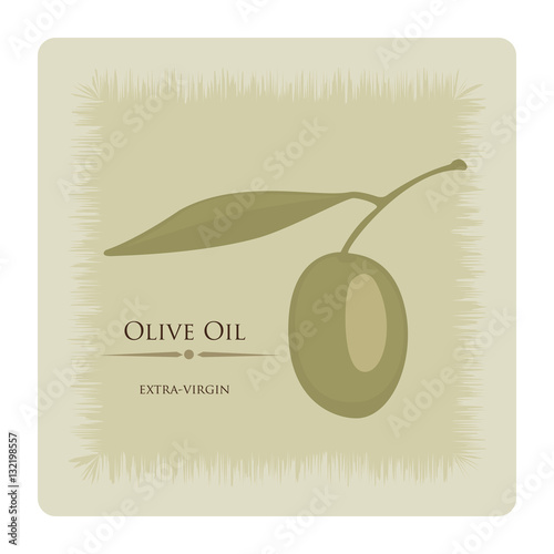 Etichetta per l'olio di oliva