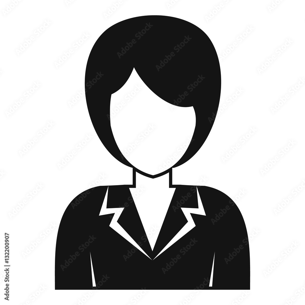 Women avatar icon. Simple illustration of woman avatar vector icon for web Women avatar icon. Simple illustration of woman avatar vector icon for web