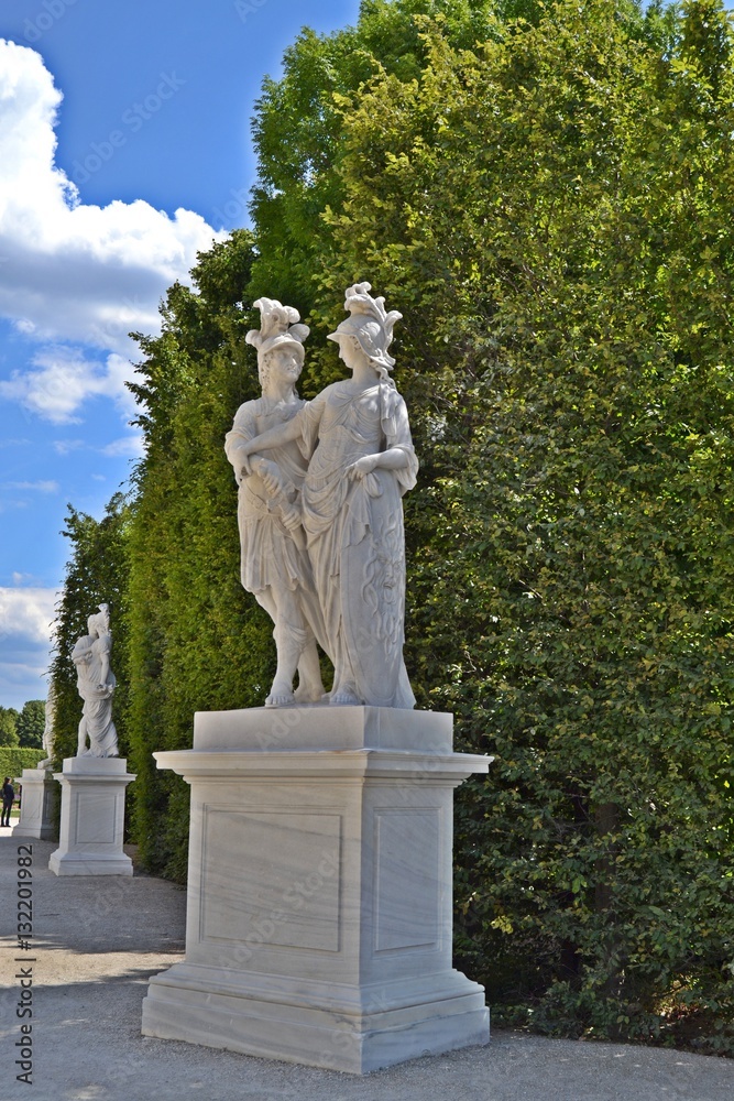 Obraz premium Schlosspark Schönbrunn