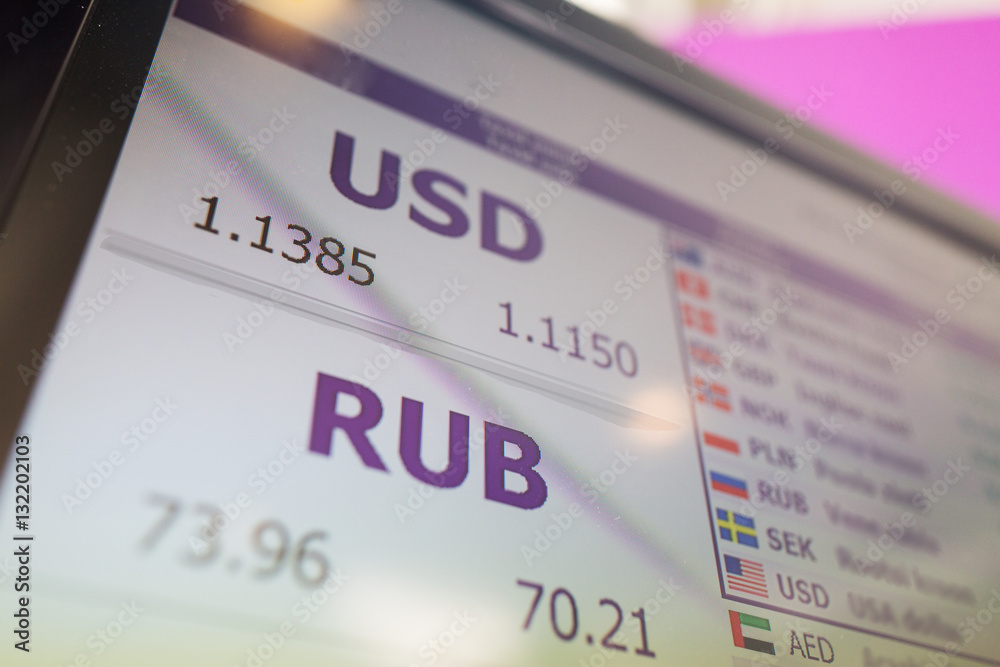 digital display with currency exchange rates digital display with currency exchange rates