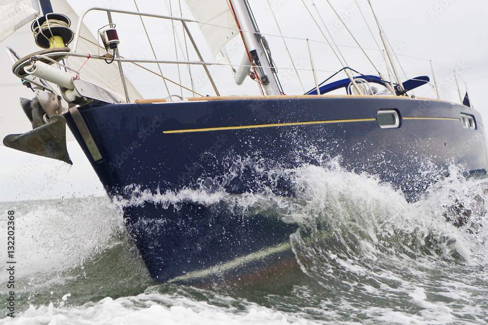 Naklejka premium Sailing Boat Yacht