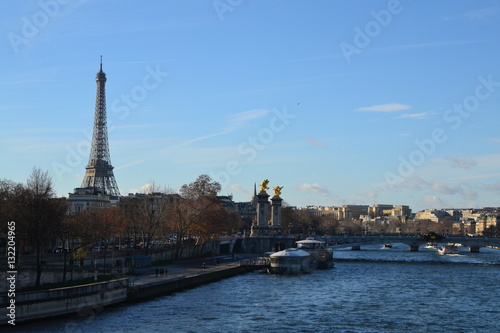 Paris - Panorama (Seine, Tour Eiffel, Pont Alexandre III)  © Stefano Gasparotto